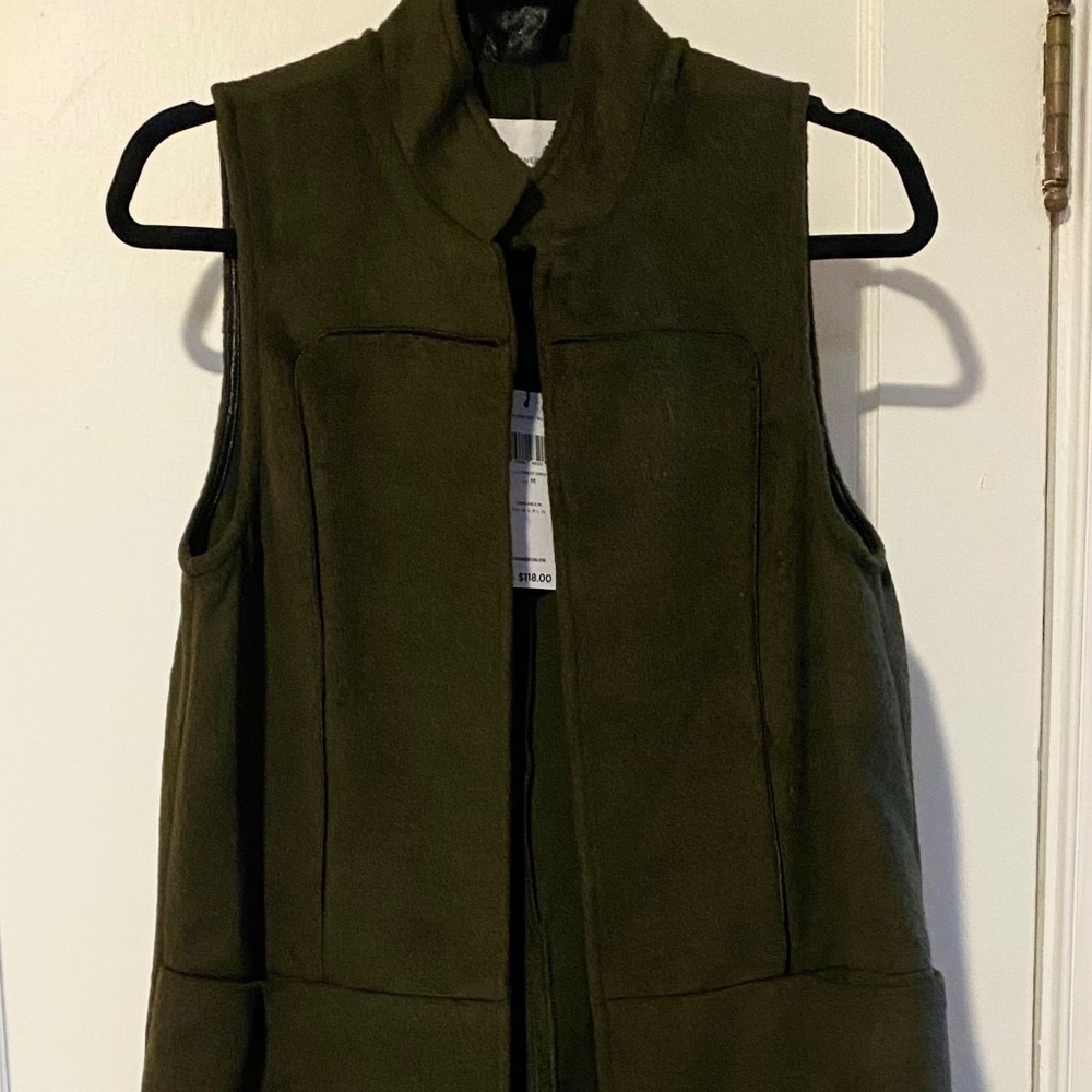 NWT BCBG Long Vest